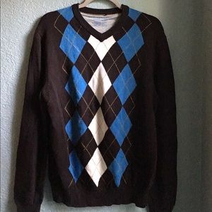 argyle sweater